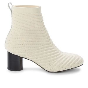 sanctuary stacked heel knit bootie size 8.5